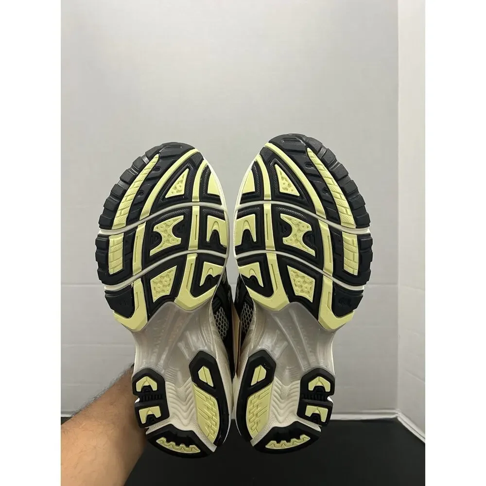 Asics Gel Kayano 14 Soft Yellow Silver Blue 1203A740 750 Size 9 Men Mesh Shoe